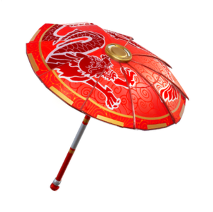 Apparence Personnalisée Lorsque L'on Saute Du Bus - Paper Parasol Umbrella Fortnite (830x412), Png Download