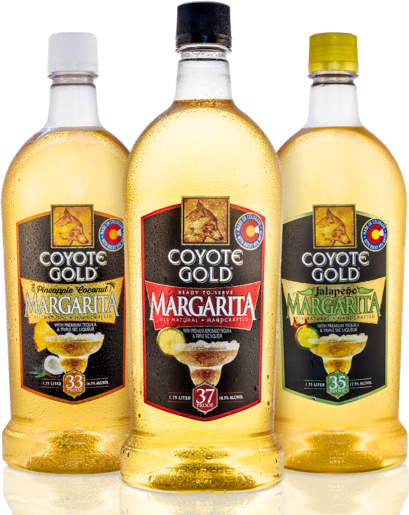 Coyote Gold® All Natural Margarita - Price (583x748), Png Download