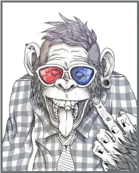 Download Monkey Wallpaper Draw PNG Image with No Background Download Monkey Wallpaper Draw PNG Image with No Background