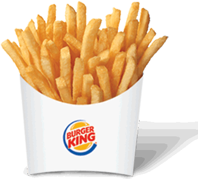 Batata Frita Marca Png - Burger King Images On Png (460x413), Png Download