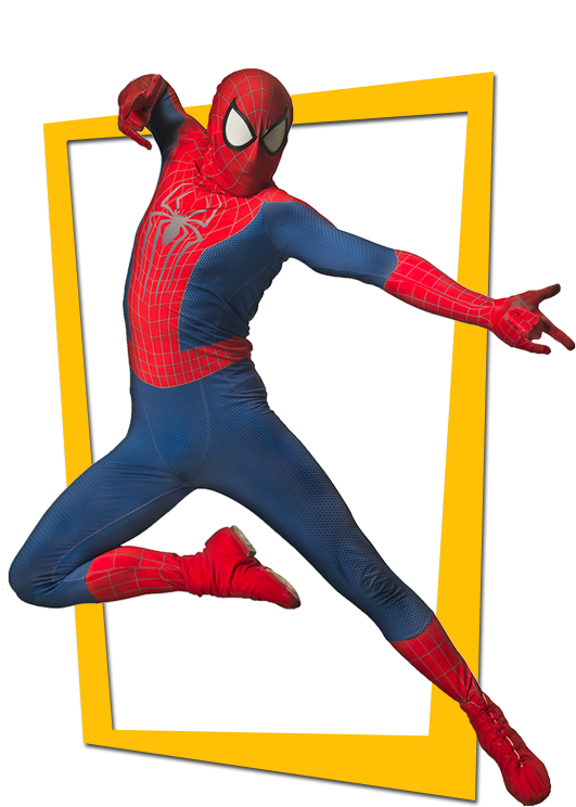 Superhero Party Spiderman Birthday - Birthday (550x840), Png Download