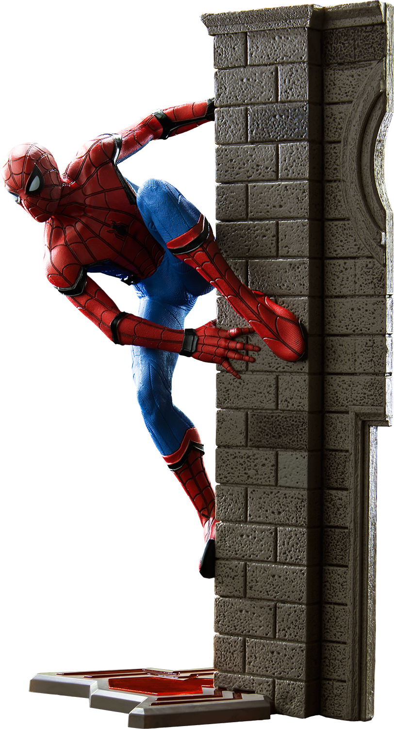 Spider-man - - Amazing Spider Man Pvc Diorama (812x1500), Png Download