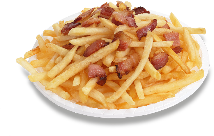 Batata Com Queijo E Bacon Pequena (800x536), Png Download