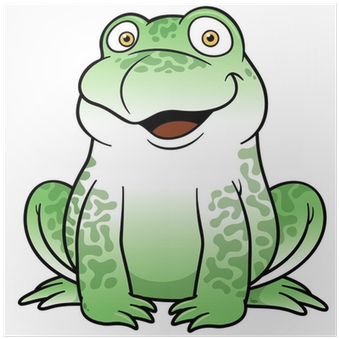 卡通 青蛙 (400x400), Png Download