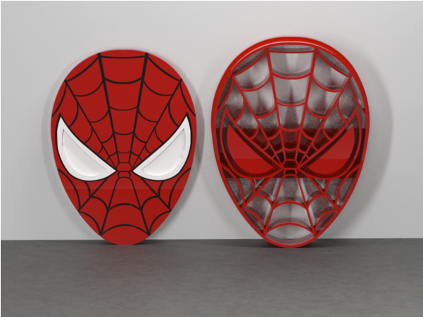 Spiderman Cookie Cutter (800x450), Png Download