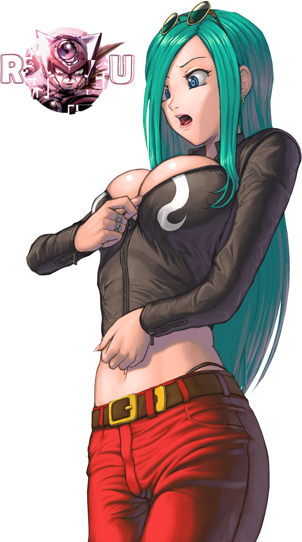 Anime Girl - Remy Street Fighter Girl (632x1100), Png Download