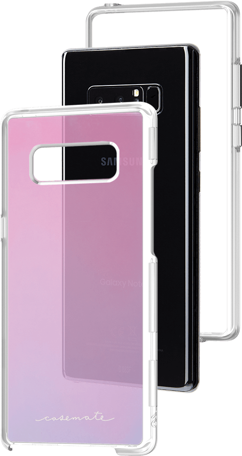 Naked Tough Iridescent Case For Samsung Galaxy Note (1500x1000), Png Download