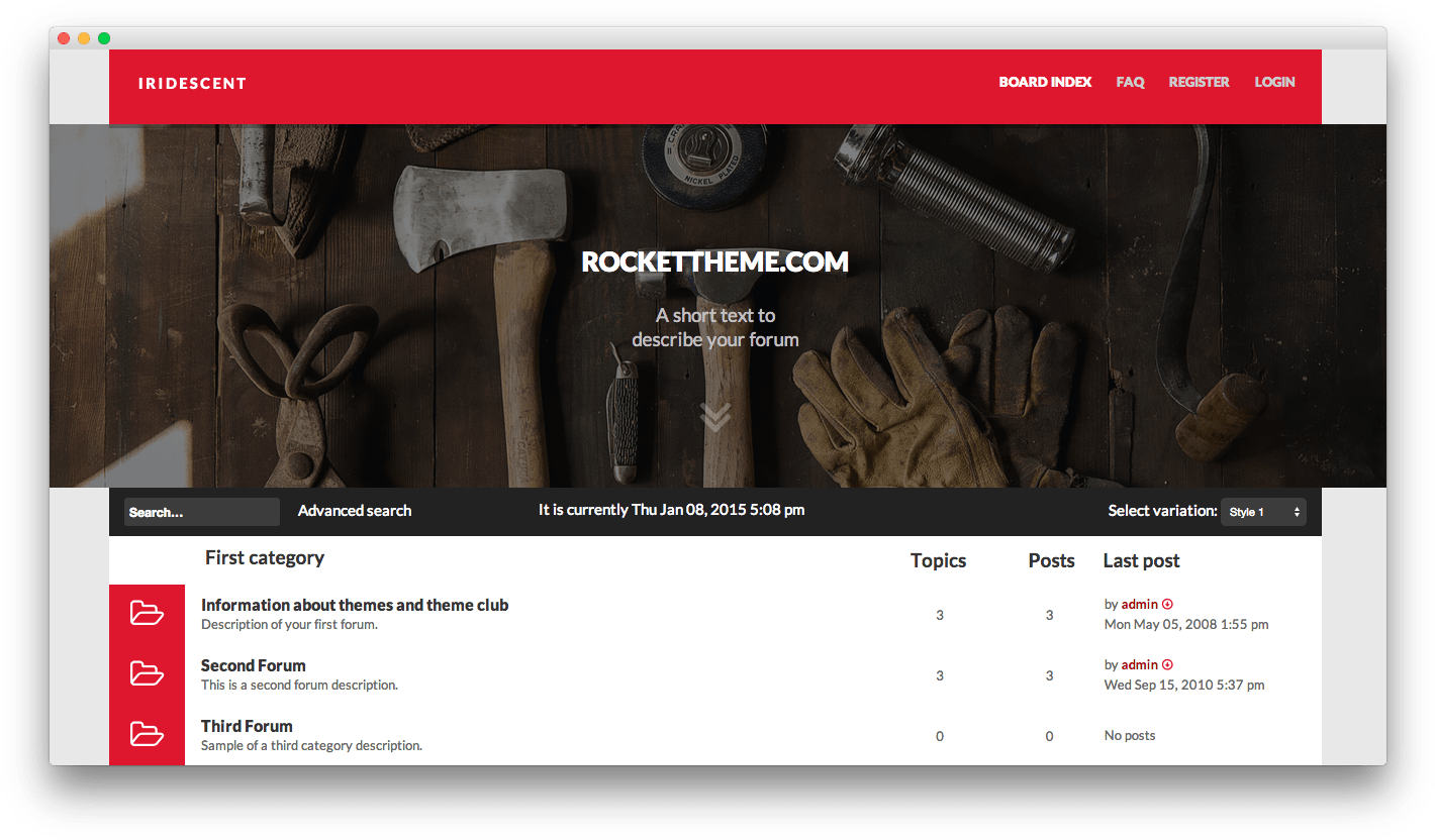 Iridescent Is A Vibrant Design With Various Integrated - Maintenance Background (1435x843), Png Download