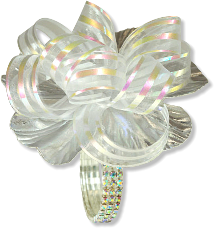 Delightzz Rhinestone Iridescent 6 Pc - Rhinestone (443x472), Png Download