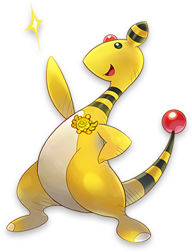 Ampharos Pokémon Mundo Megamisterioso - Ampharos Pokemon (430x380), Png Download