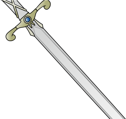 Sword Clipart Shield - Sword Clip Art (640x480), Png Download