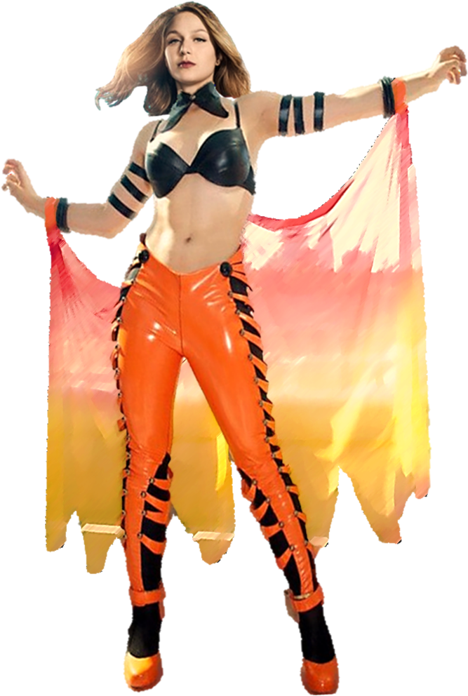 Supergirl Apokolips Melissa Benoist - Supergirl Melissa Benoist Latex (683x1004), Png Download