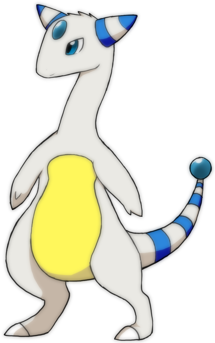 Lumeria, The White Ampharos V2 - Lumeria Maui (708x1129), Png Download