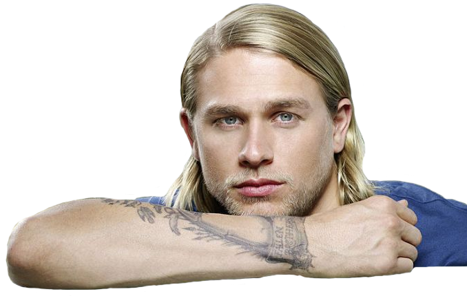 Charlie Hunnam 2 - Charlie Hunnam Young Jax (754x543), Png Download