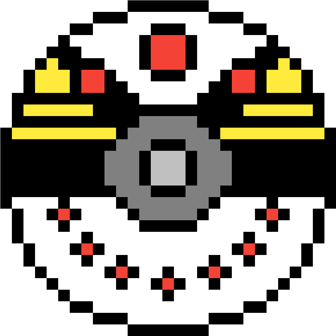 Mega Ampharos - Sans Pixel Art (1184x1184), Png Download
