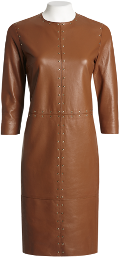 Leather Jacket (509x677), Png Download