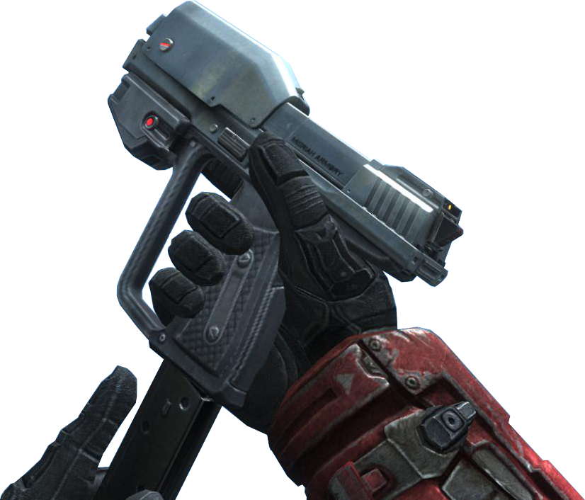 Reach M6g Reload - Halo Magnum First Person (826x706), Png Download