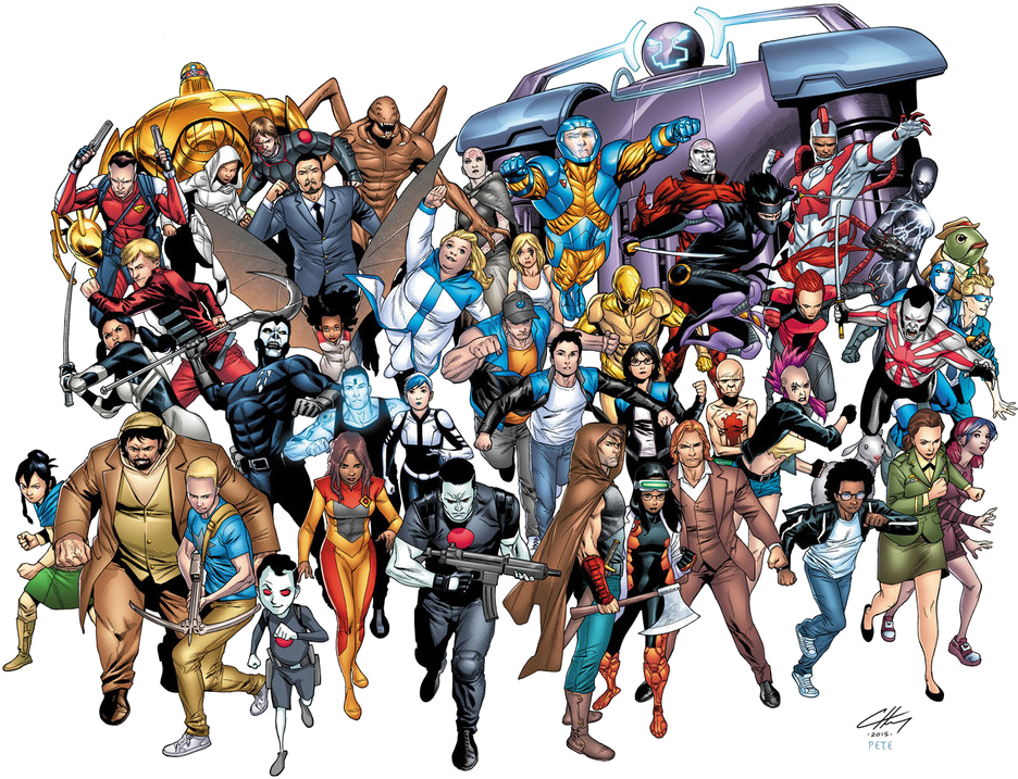 As Revealed At Newsarama, Valiant Is Proud To Announce - Valiant Universe (1000x810), Png Download