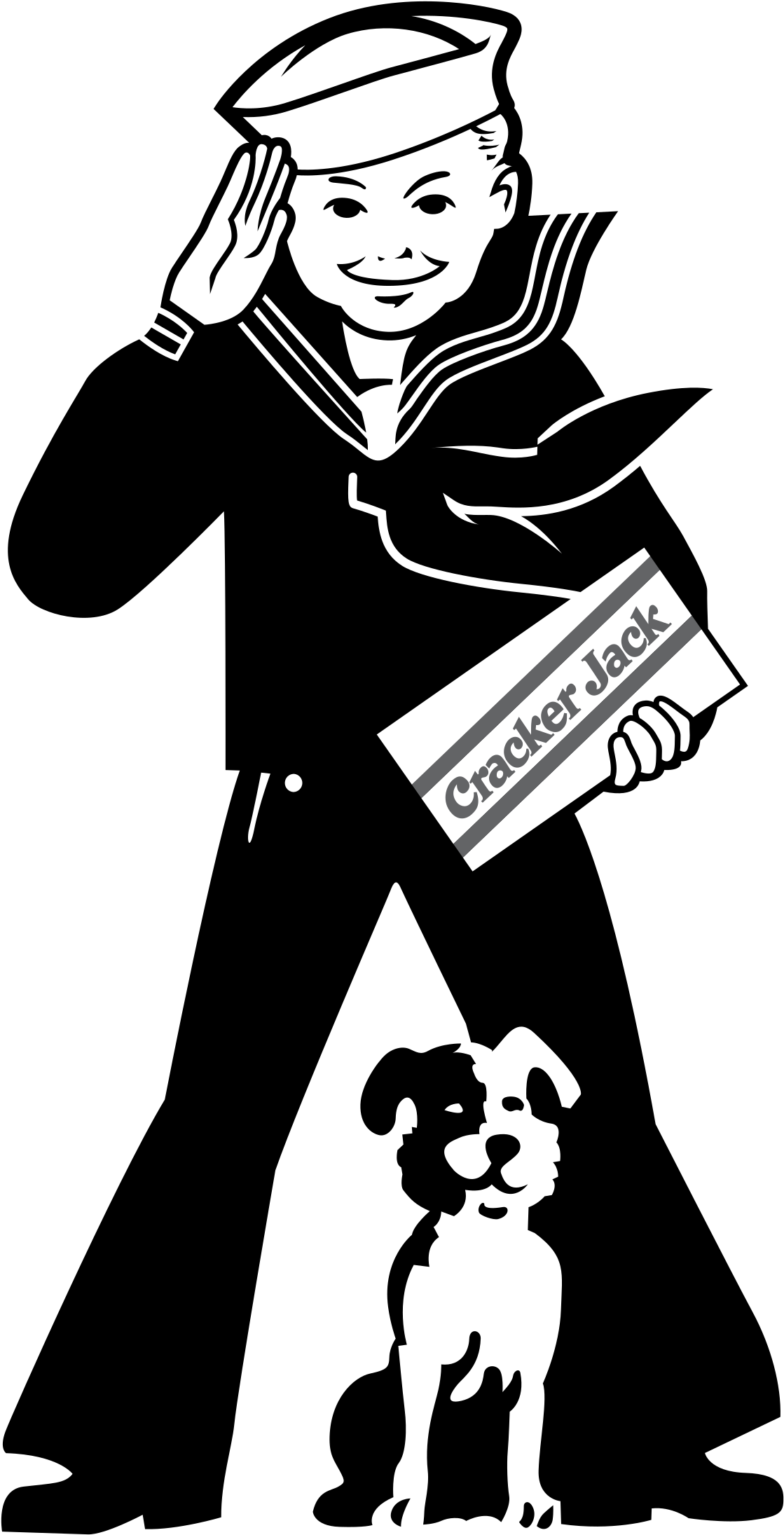 Cracker Jack Logo Png Transparent - Cracker Jack Sailor Logo (2400x2400), Png Download