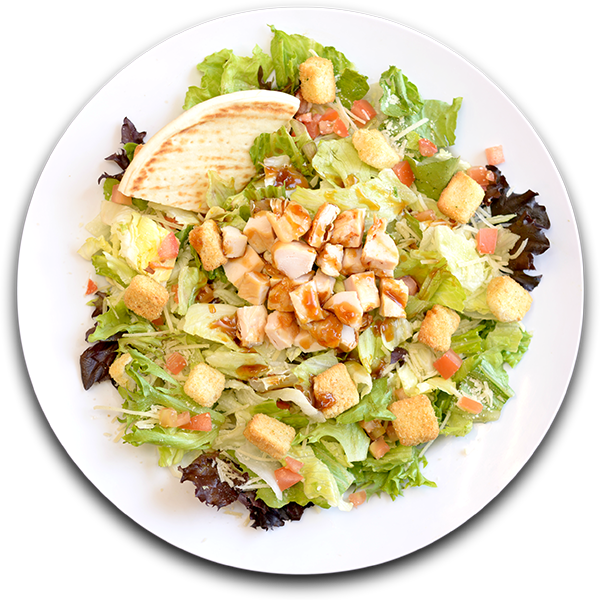 Jamaican Jerk Caesar Salad (600x600), Png Download