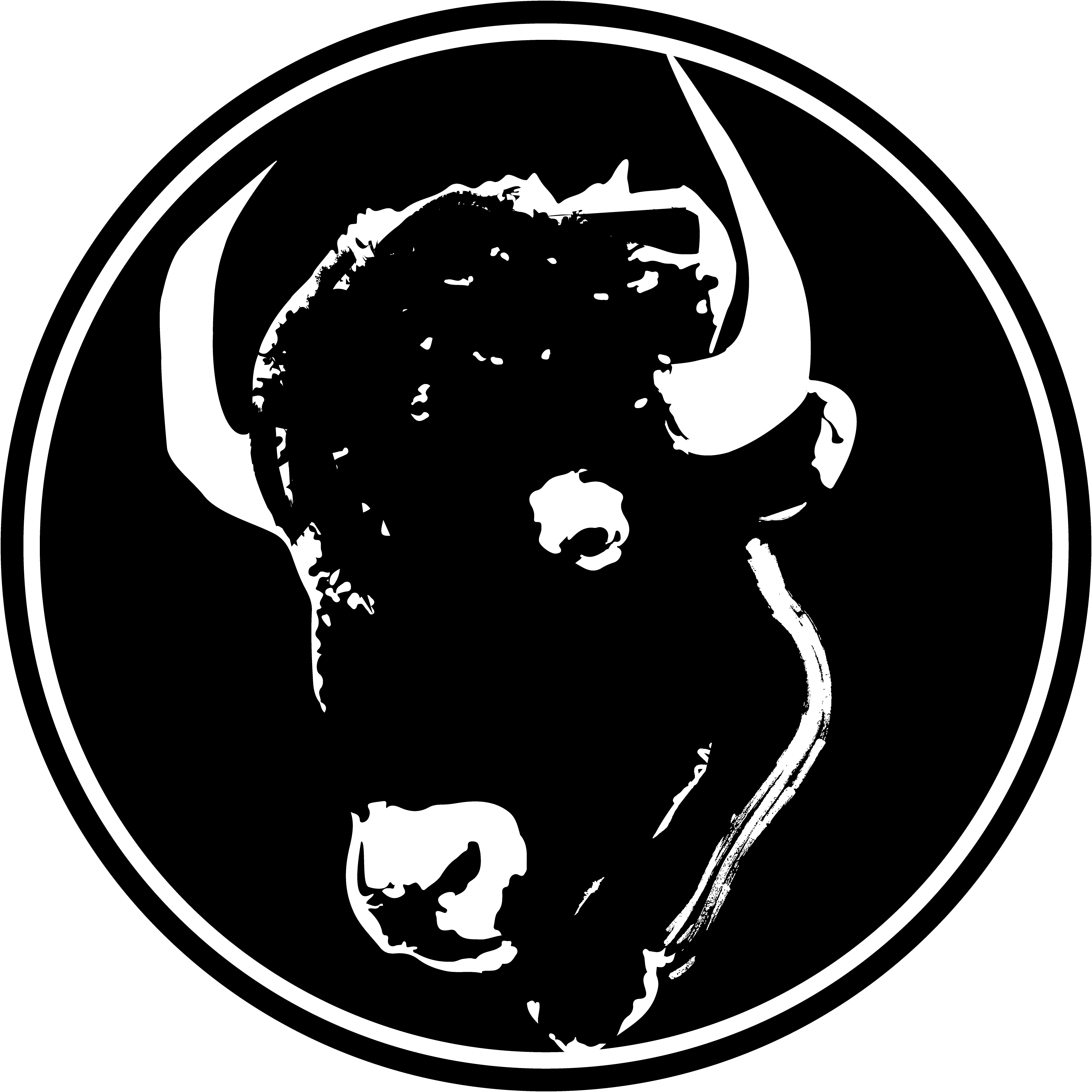 Bison Head Logo Patch-01 - Event Management (4166x4166), Png Download