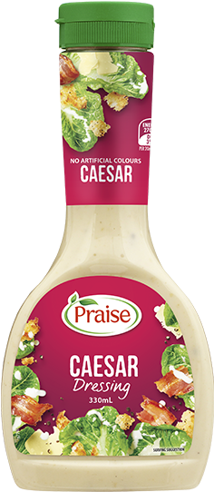 Grilled Prawn And Asparagus Caesar Salad - Salad Dressing (750x569), Png Download