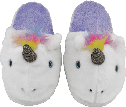Picture Of Unicorn Slippers - Slipper (550x550), Png Download