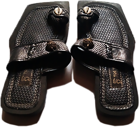 Ghana Male Slippers - Ghana (600x733), Png Download