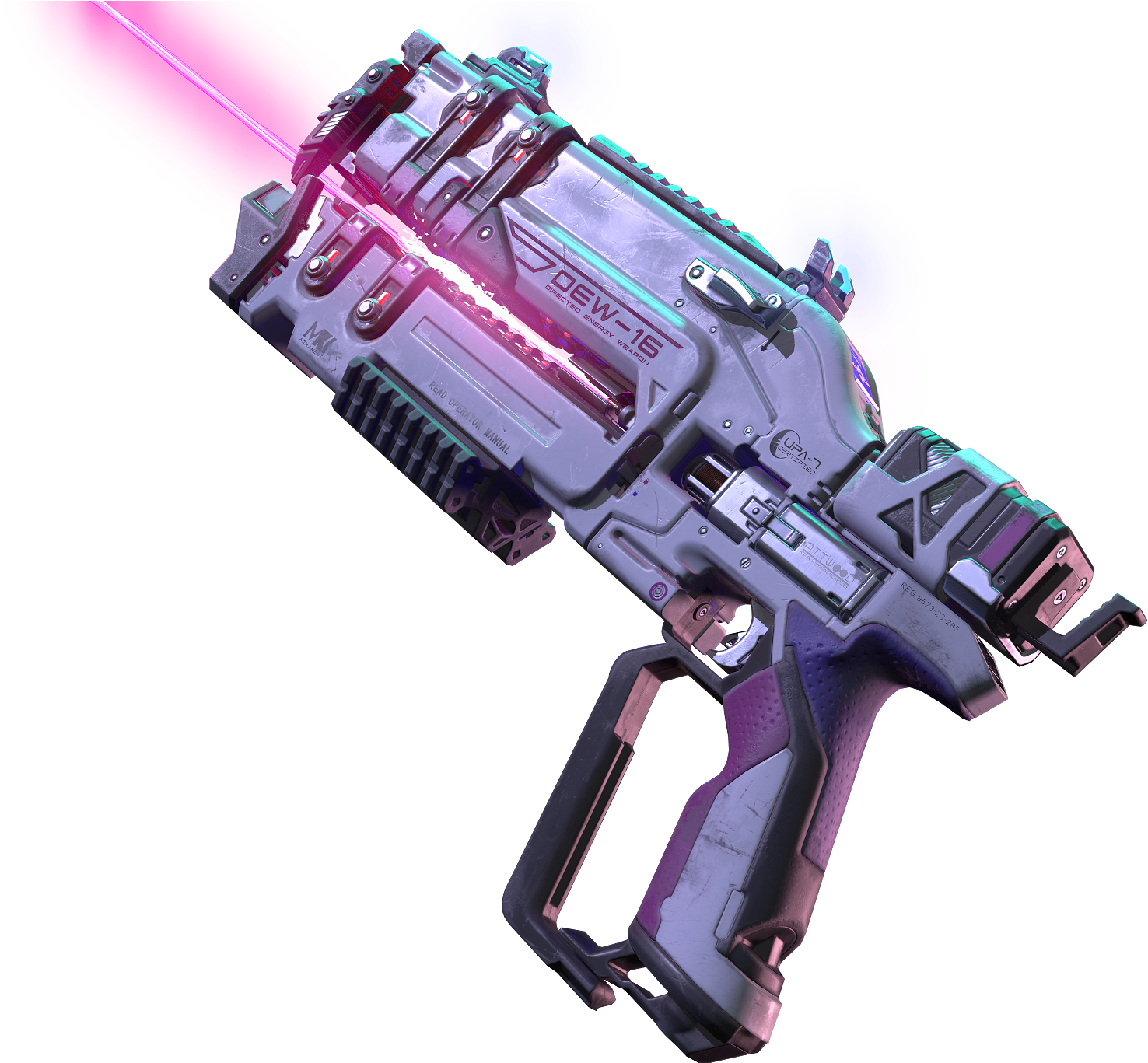 First Person High Poly - Assault Rifle (2293x1440), Png Download