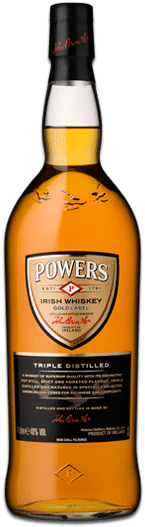 Powers Whiskey Ireland Gold Label 1 L Bottle (300x530), Png Download