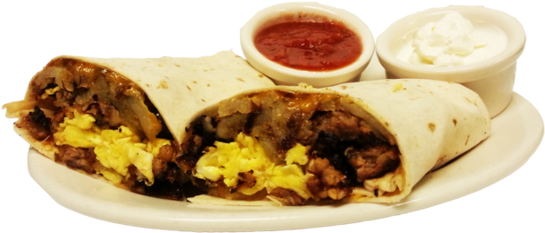 Our Menu - Coney Island Breakfast (640x284), Png Download