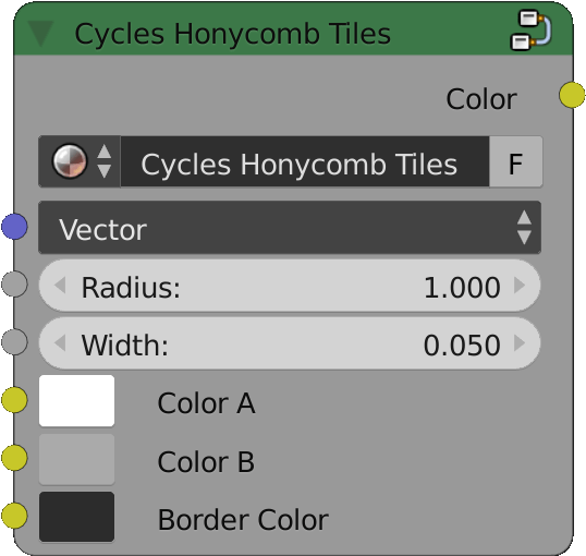 Cycles Procedural Honeycomb Tiles - Blender (600x600), Png Download