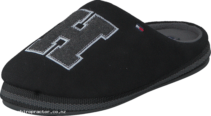 Tommy Hilfiger Cornwall 1d 990990 Black 56036-01 Mens - Shoe (705x390), Png Download