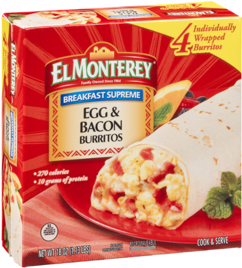 El Monterey Flour Tortillas Taquitos, Steak & Cheese (600x600), Png Download