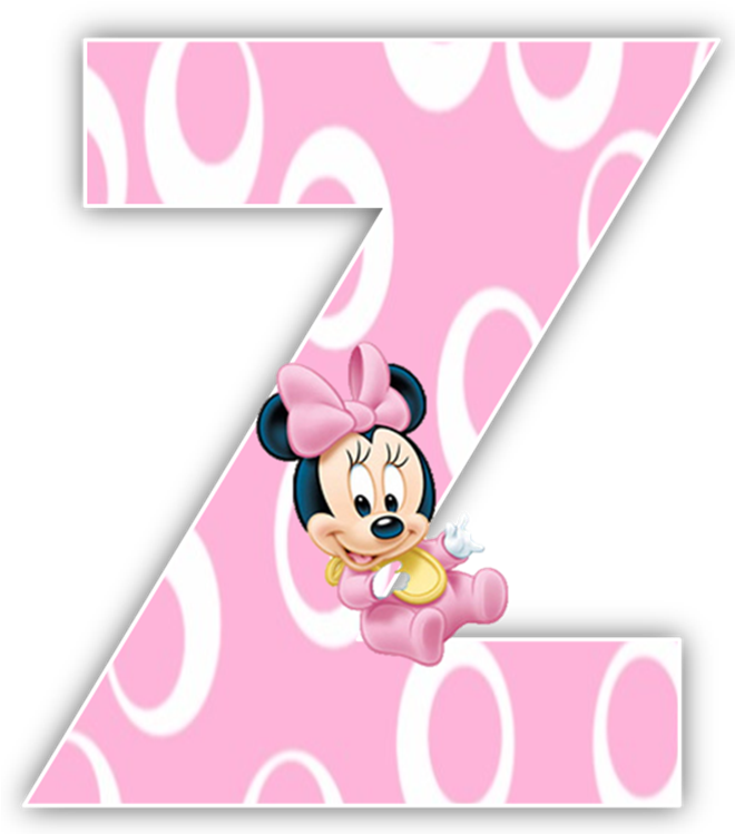 Source - - Letters Minnie Mouse Png (659x763), Png Download