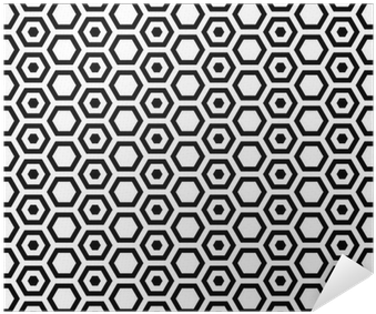 Seamless Hexagons Texture - Purple Hexagon Honeycomb Shower Curtain (400x400), Png Download