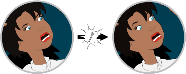 What Happens When We're Surprised Sure, We May Open - Cartoon (605x250), Png Download