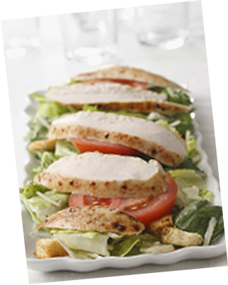 Featuring Newman's Own® Caesar Dressing - Caprese Salad (323x404), Png Download