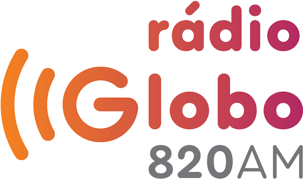 Rádio Globo 820 Am Logo Vertical - Radio Globo Feira De Santana (618x369), Png Download