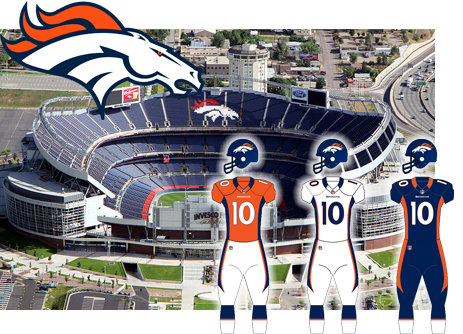 Denver Broncos Opponent Of The Tampa Bay Buccaneers - Invesco Field At Mile High Denver (463x334), Png Download