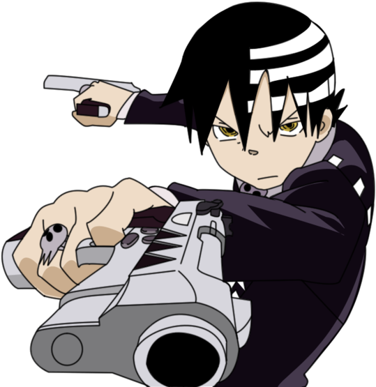 Soul Eater Death The Kid (1024x576), Png Download