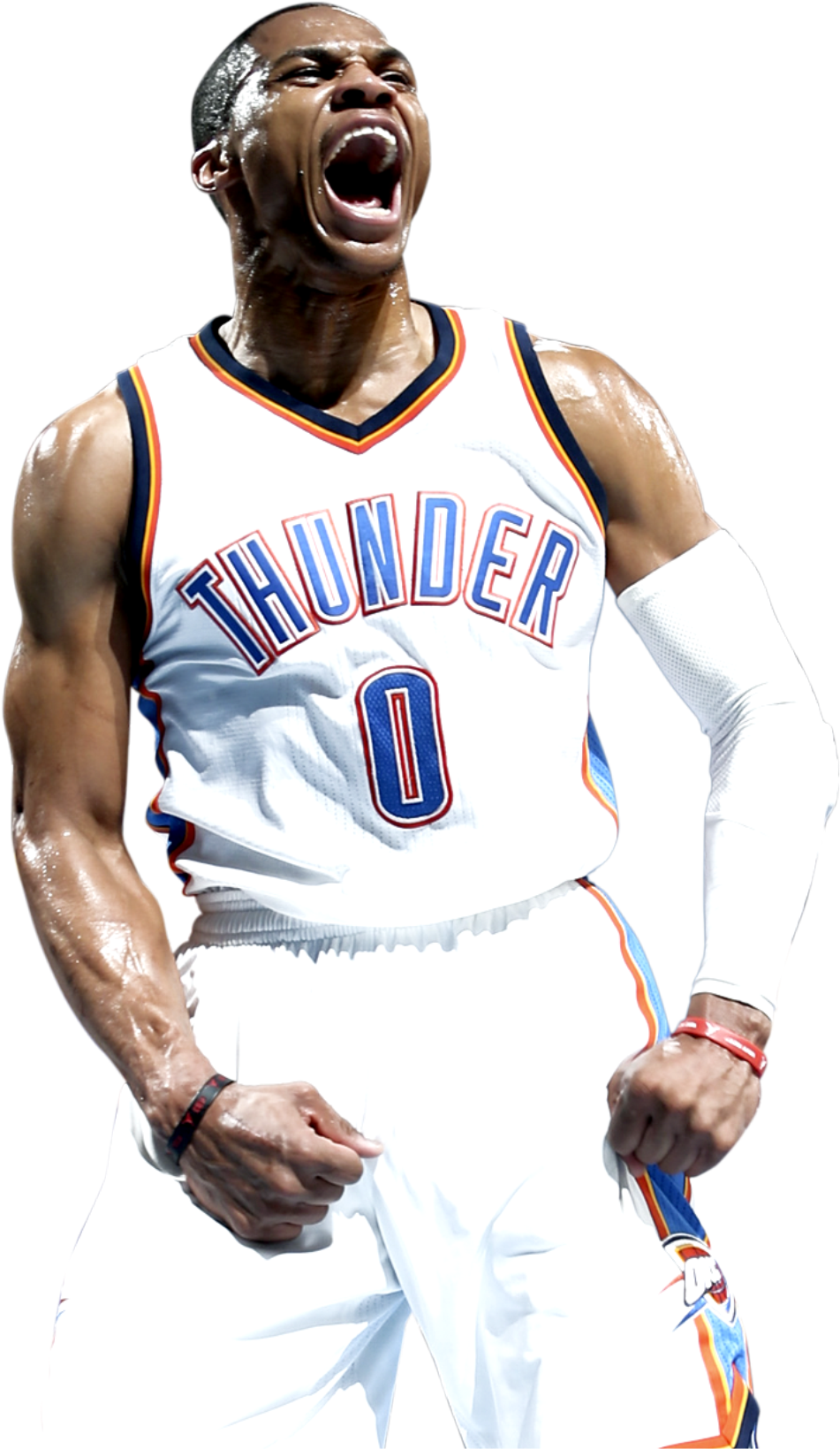 Russell Westbrook Cut Out (1000x1672), Png Download