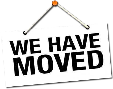 Monday, 8 October - We Have Moved Sign Png (470x372), Png Download