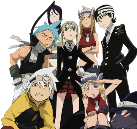 Click To Edit - Soul Eater Group (480x480), Png Download