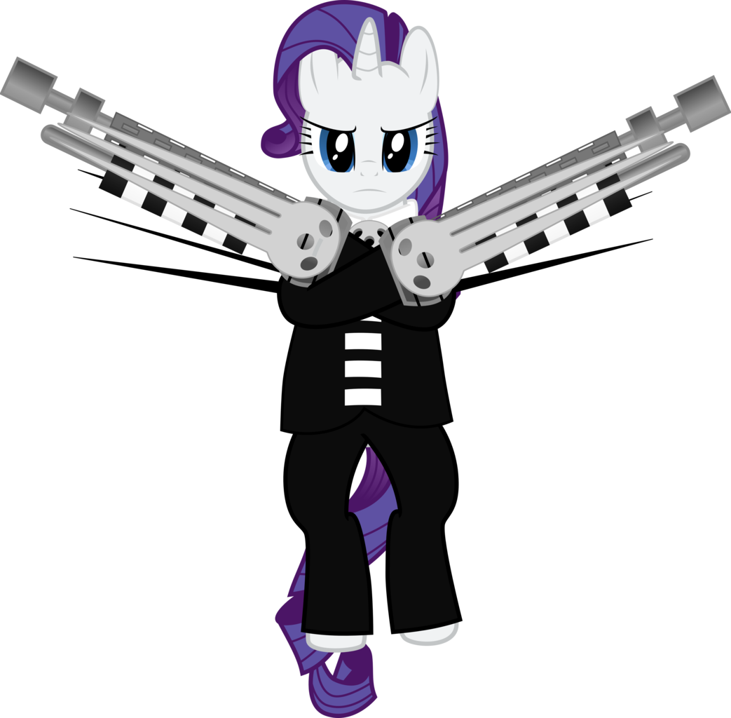 Sakatagintoki117, Crossover, Death The Kid, Parody, - Death The Kid And Rarity (1043x1024), Png Download