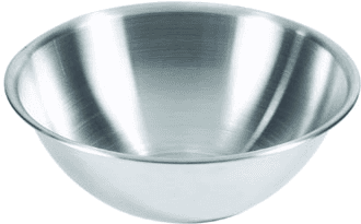 Stainless Steel Mixing Bowl (376x338), Png Download