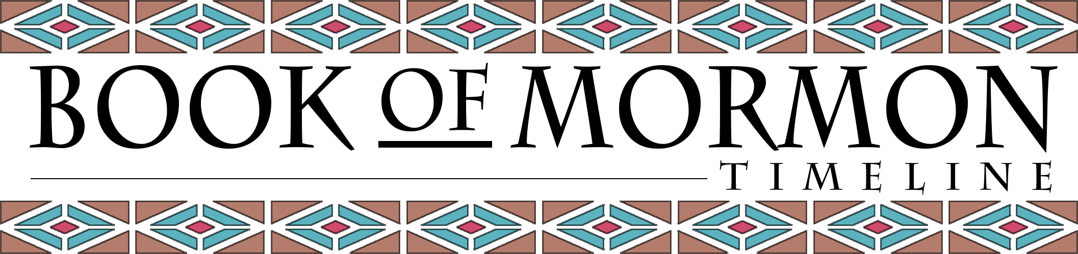 Timeline Book Of Mormon Prophets (2114x499), Png Download