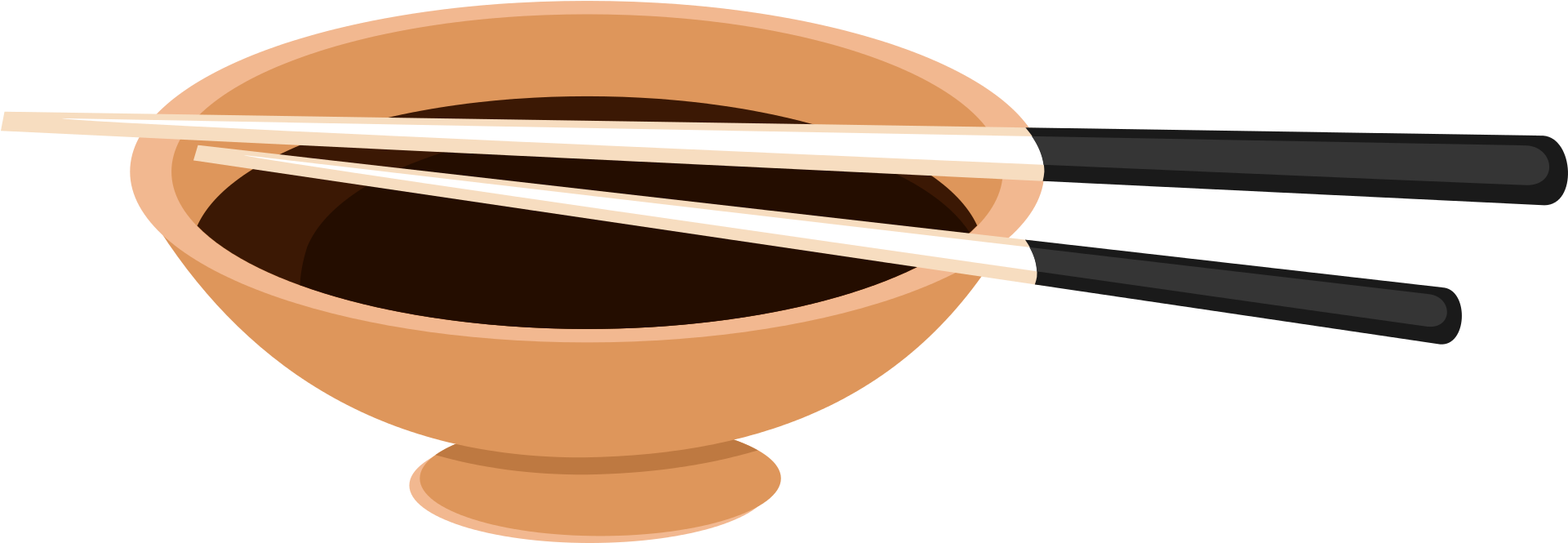Png Images Chopsticks (id 31402) - ชาม ตะเกียบ (1920x960), Png Download