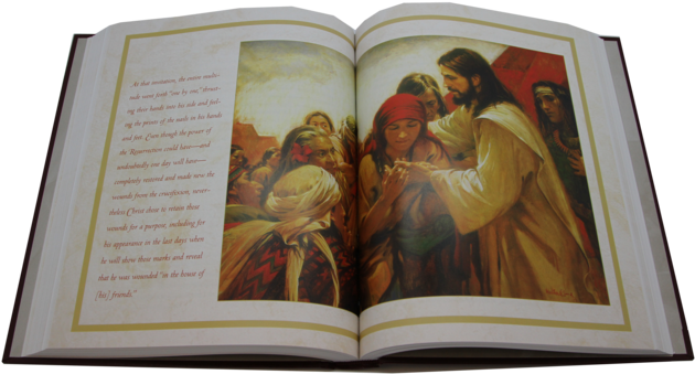 Christ And The New Covenant - Unlocking The Book Of Mormon: An Easy-to-use Side-by-side (645x430), Png Download
