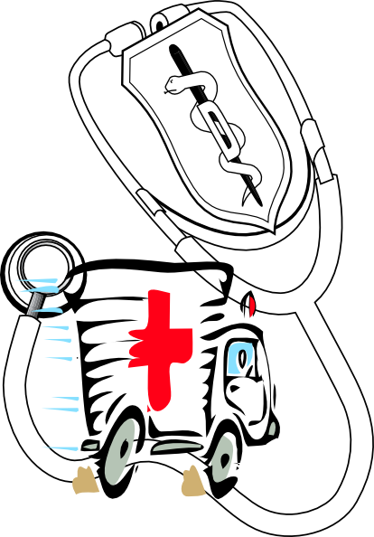 This Free Clipart Png Design Of Dental Dr Stethoscope - Car With Stethoscope Png Images Free Download (414x594), Png Download